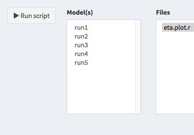 Run user defined scripts